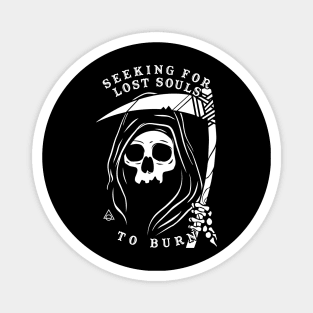 Seeking for lost souls Magnet